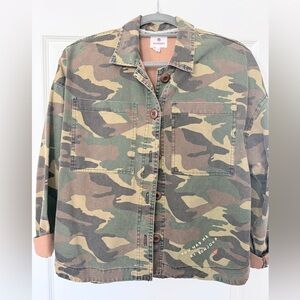 Sundry Beige Fabric with Red Label